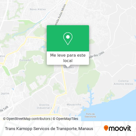 Trans Karnopp Servicos de Transporte mapa