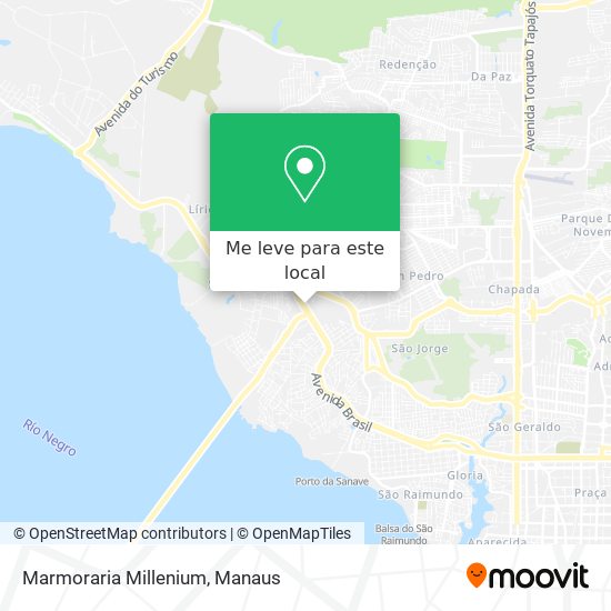 Marmoraria Millenium mapa