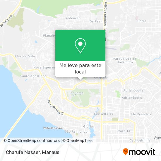 Charufe Nasser mapa