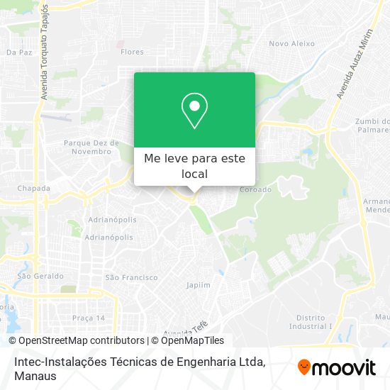 Intec-Instalações Técnicas de Engenharia Ltda mapa