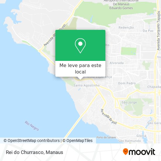 Rei do Churrasco mapa
