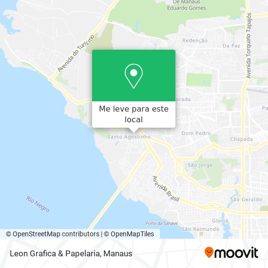 Leon Grafica & Papelaria mapa