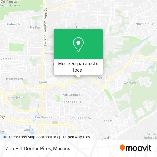 Zoo Pet Doutor Pires mapa