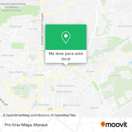 Pro Krav Maga mapa