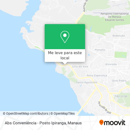 Abs Conveniência - Posto Ipiranga mapa