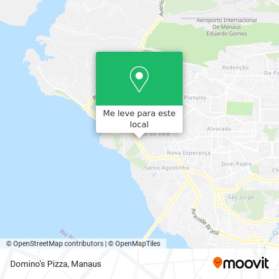 Domino's Pizza mapa
