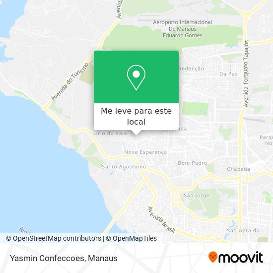 Yasmin Confeccoes mapa