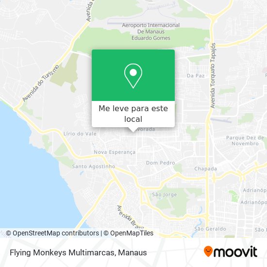 Flying Monkeys Multimarcas mapa