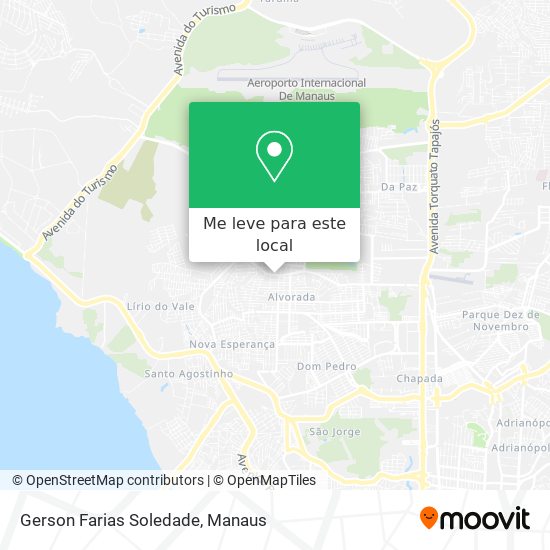 Gerson Farias Soledade mapa