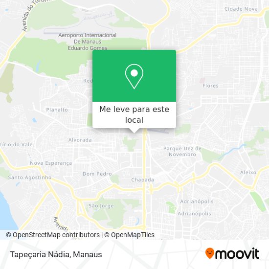 Tapeçaria Nádia mapa