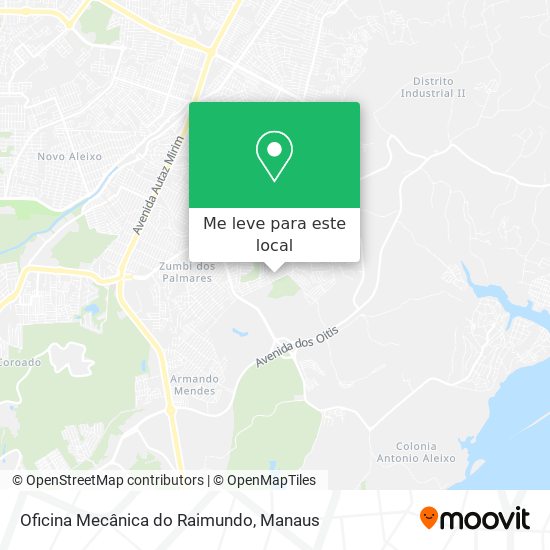 Oficina Mecânica do Raimundo mapa