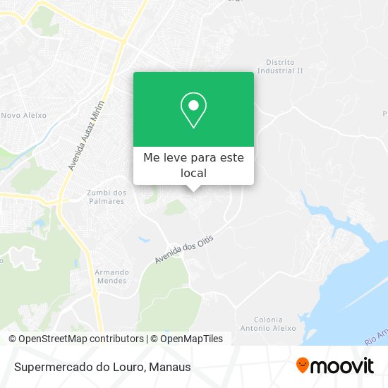 Supermercado do Louro mapa