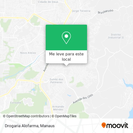 Drogaria Alofarma mapa