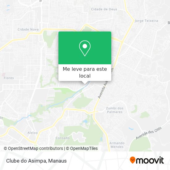 Clube do Asimpa mapa