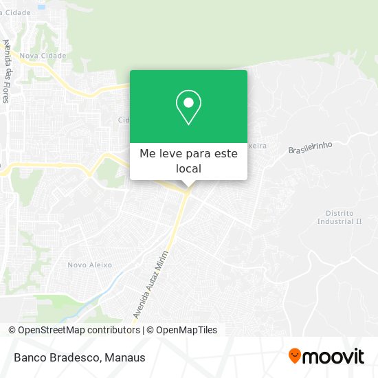 Banco Bradesco mapa