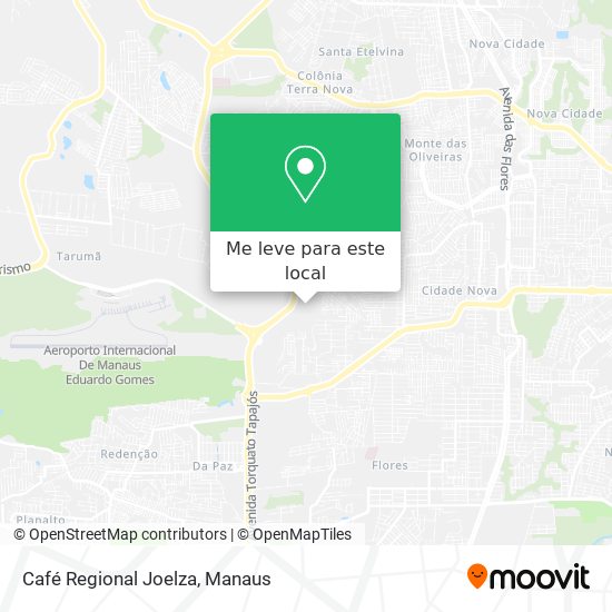 Café Regional Joelza mapa