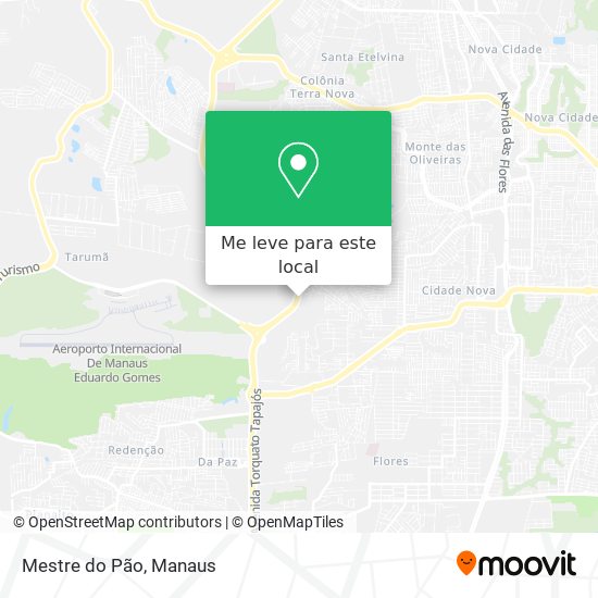 Mestre do Pão mapa