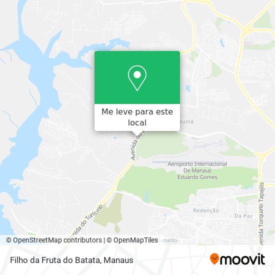 Filho da Fruta do Batata mapa