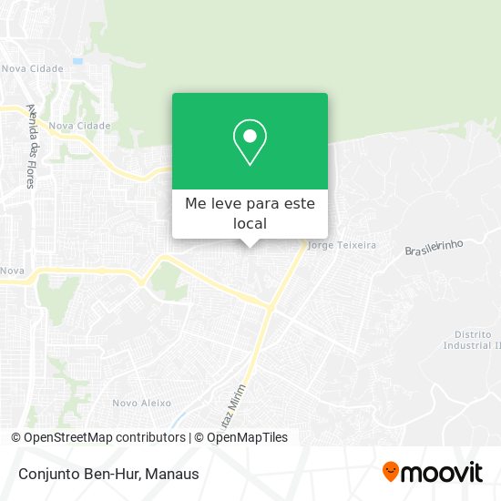 Conjunto Ben-Hur mapa