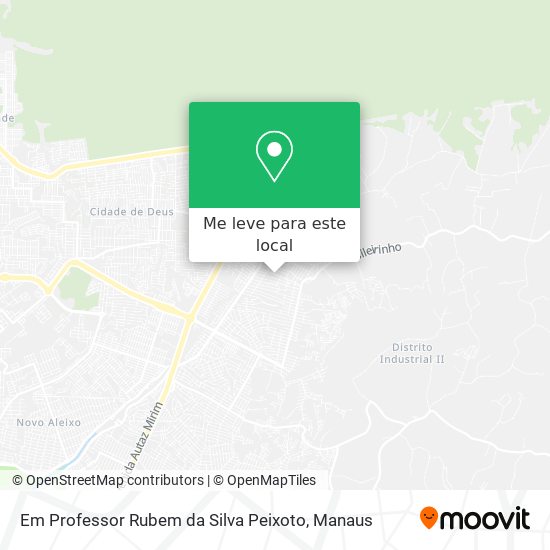 Em Professor Rubem da Silva Peixoto mapa