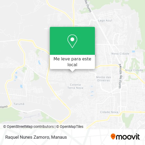 Raquel Nunes Zamoro mapa