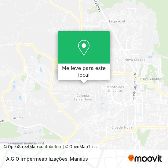 A.G.O Impermeabilizações mapa