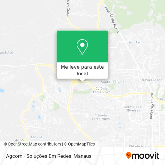 Agcom - Soluções Em Redes mapa