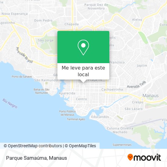 Parque Samaúma mapa