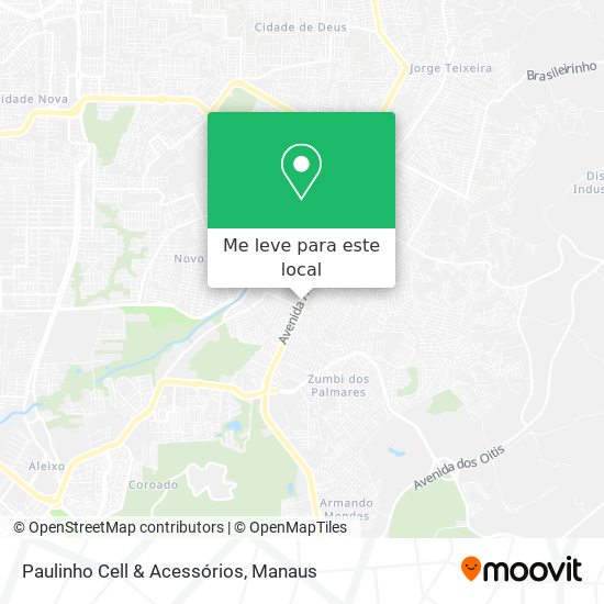 Paulinho Cell & Acessórios mapa
