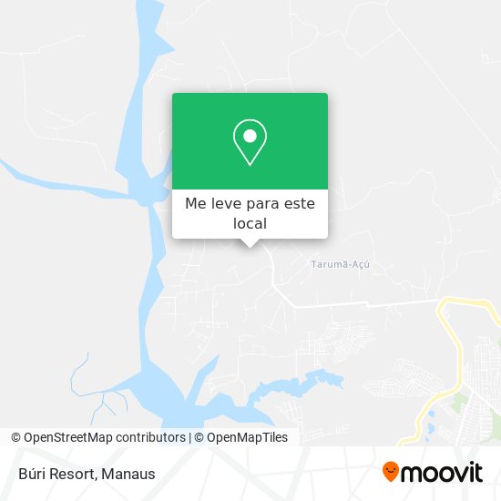 Búri Resort mapa