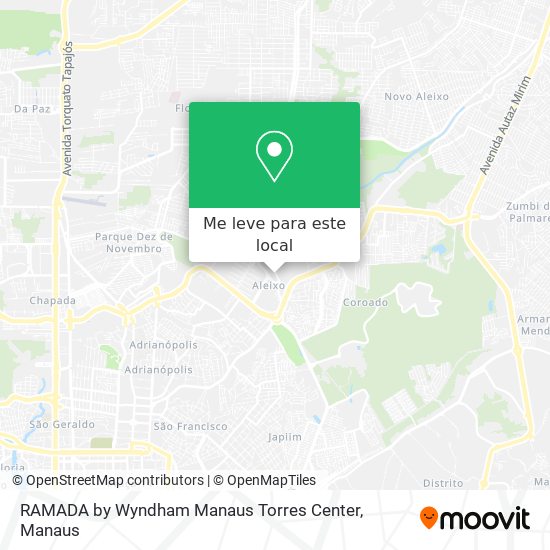 RAMADA by Wyndham Manaus Torres Center mapa
