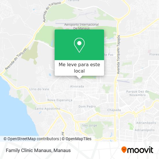 Family Clinic Manaus mapa