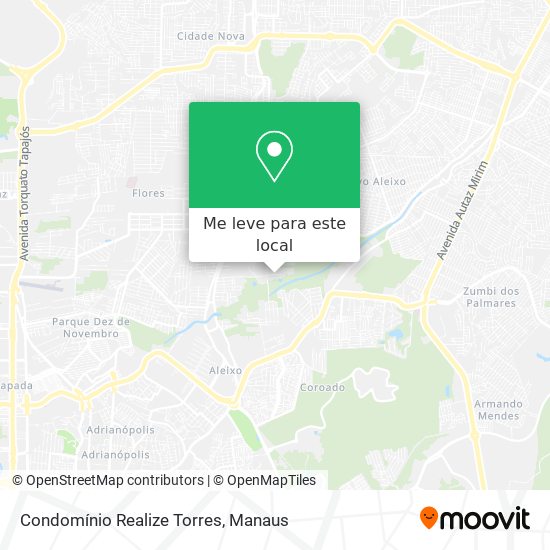 Condomínio Realize Torres mapa