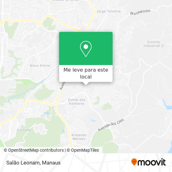 Salão Leonam mapa
