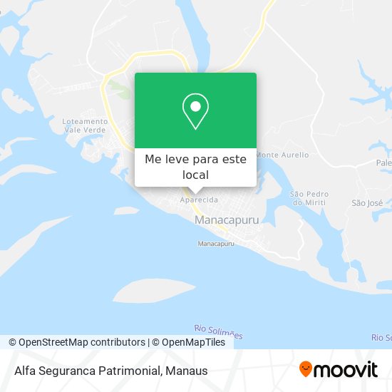 Alfa Seguranca Patrimonial mapa