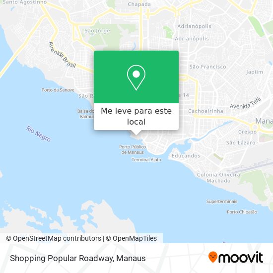 Shopping Popular Roadway mapa