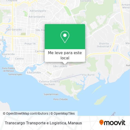 Transcargo Transporte e Logistica mapa