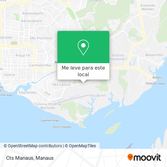Cts Manaus mapa