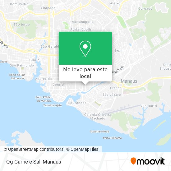 Qg Carne e Sal mapa