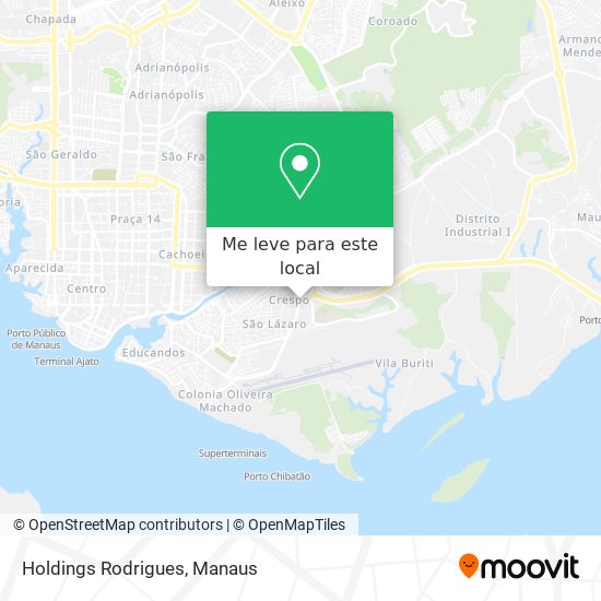 Holdings Rodrigues mapa