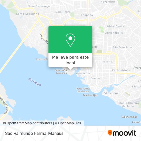 Sao Raimundo Farma mapa
