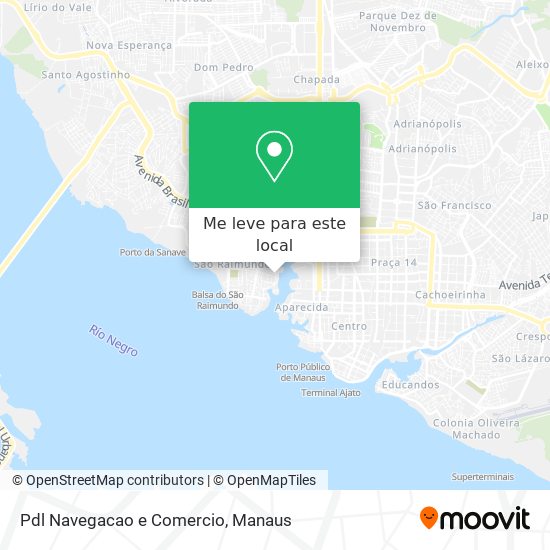Pdl Navegacao e Comercio mapa