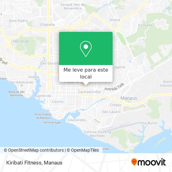 Kiribati Fitness mapa