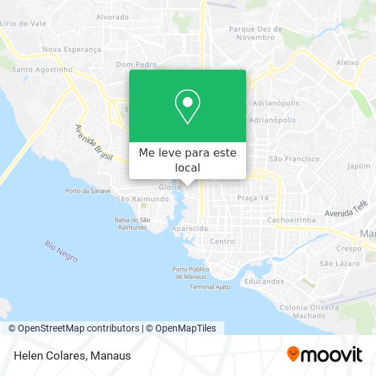 Helen Colares mapa