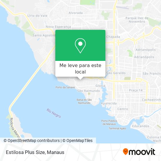Estilosa Plus Size mapa