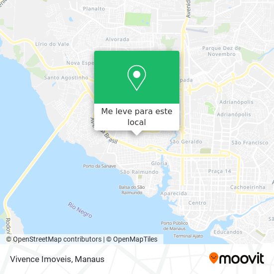 Vivence Imoveis mapa