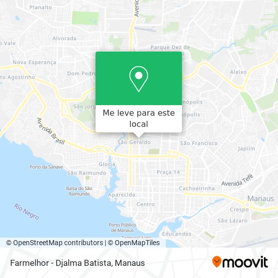 Farmelhor - Djalma Batista mapa