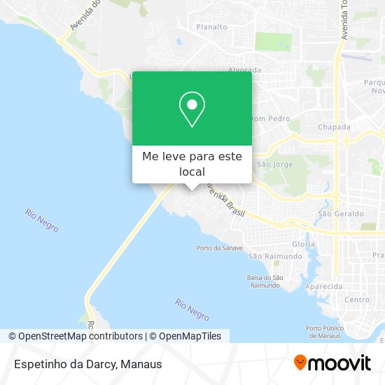 Espetinho da Darcy mapa
