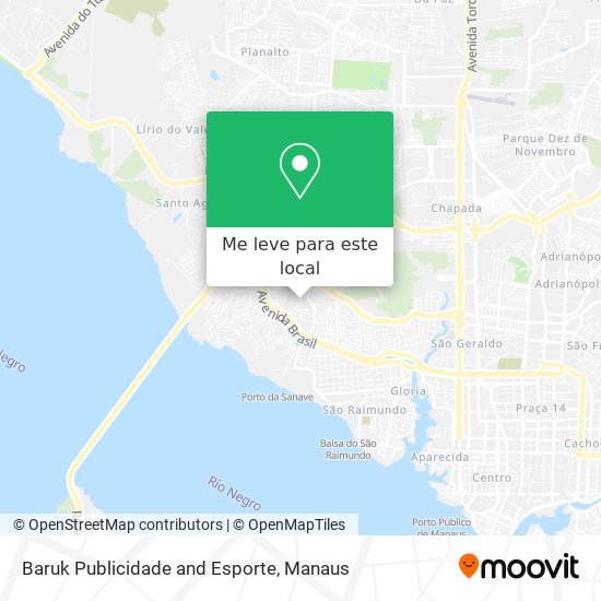 Baruk Publicidade and Esporte mapa