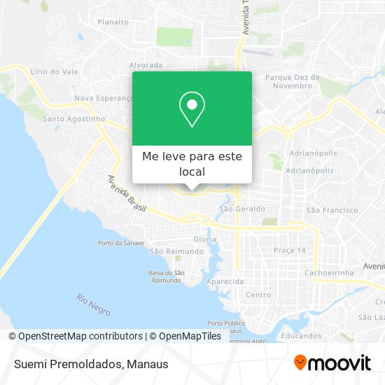 Suemi Premoldados mapa
